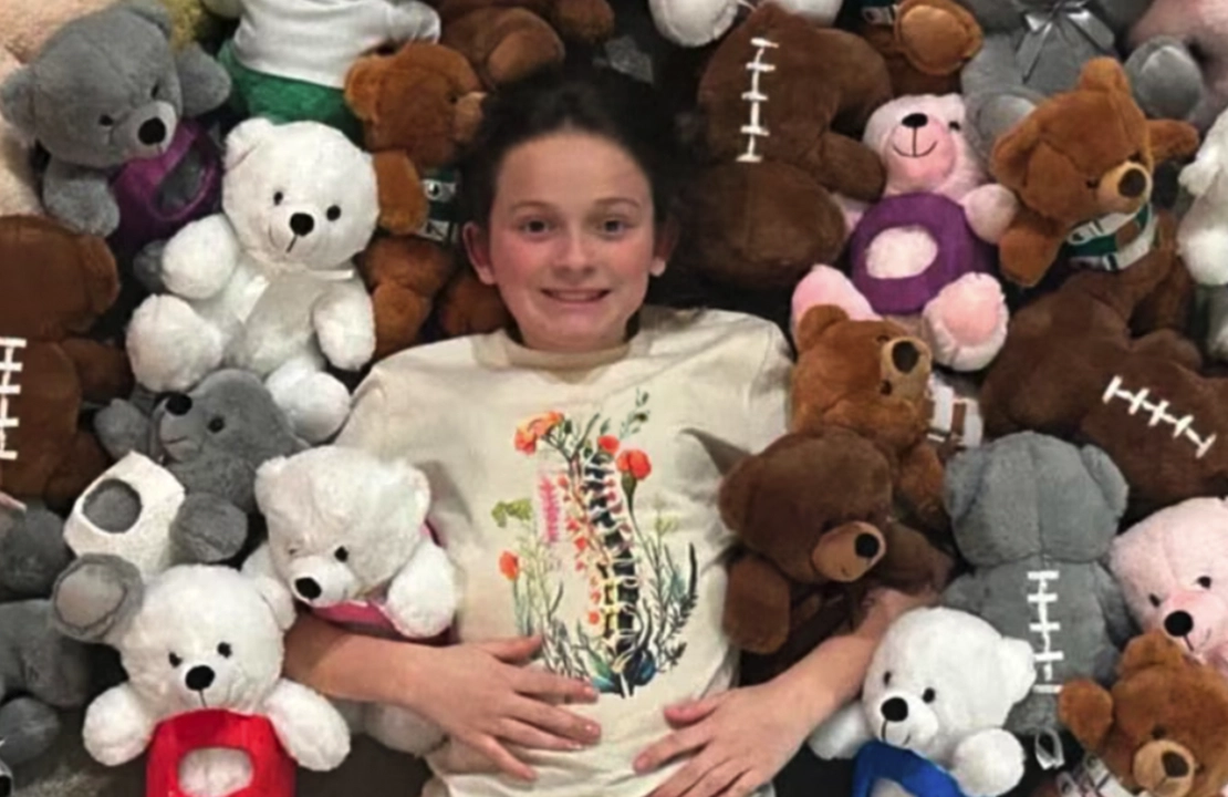 Bright Side Stories Teen Creates Teddy Bears
