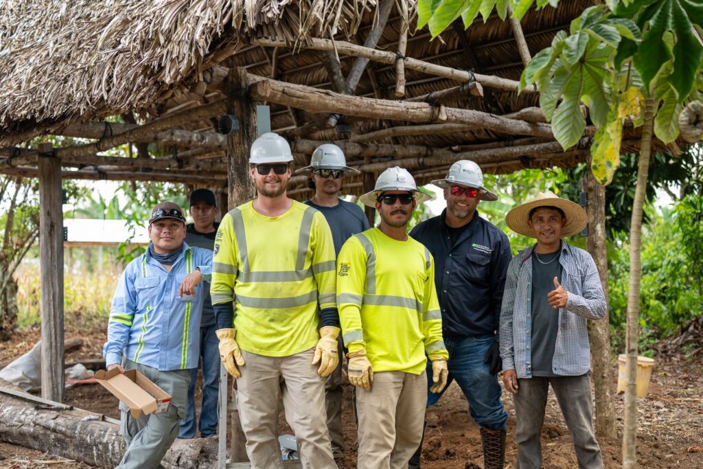 Guatemala power project - volunteers bring electricity to rural village