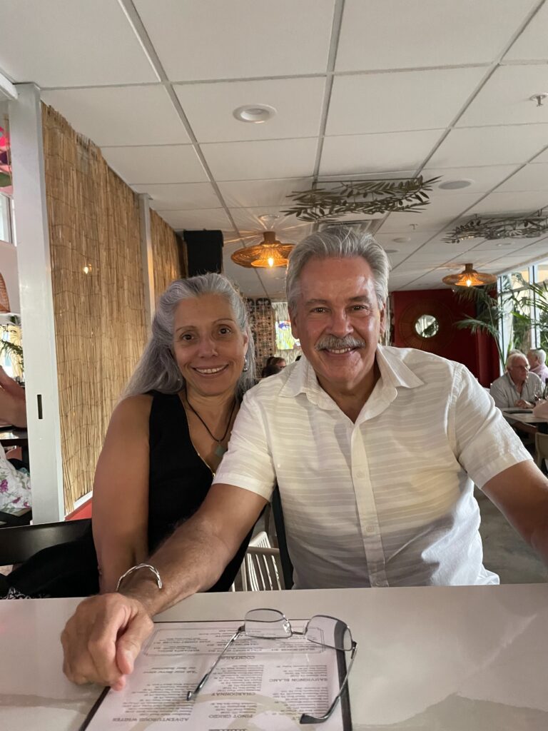 JoAnn and Robert Calderin. Robert recently lost the wedding ring that his late wife JoAnn gave him. It slipped off his finger while he was remembering her on her favorite Florida beach.