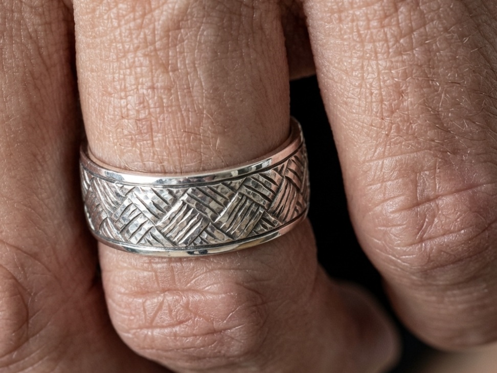 The wedding ring that Robert Calderin recently lost.