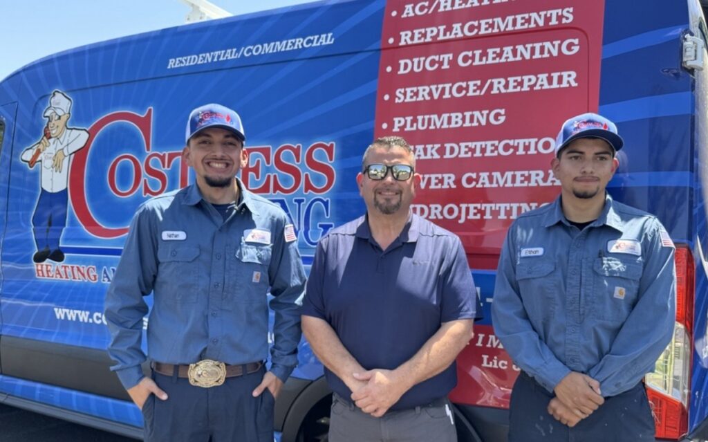 The Costless Plumbing, Heating and Air Conditioning company replaced a couple's AC unit for free in Fresno, Calif.