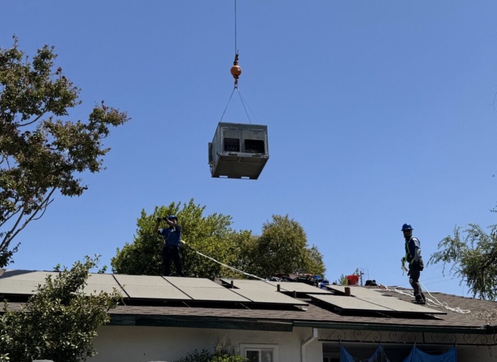 The Costless Plumbing, Heating and Air Conditioning company replaces a couple's AC unit for free in Fresno, Calif.