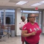 Blind dance instructor feels the rhythm