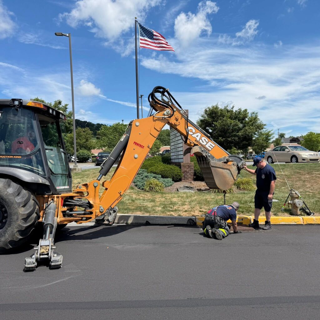 Muhlenberg Fire and Rescue workers and local government public works employees saved a kitten from a stormwater sewer this week.